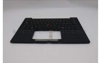 Lenovo 5M11S15630 C-Cover with keyboard, Norwegian, Black, Backlight, UK