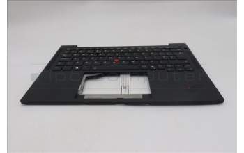 Lenovo 5M11S15666 C-Cover with keyboard, UK English, Black, Backlight, UK