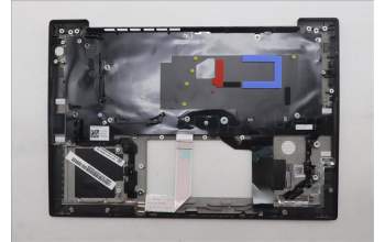 Lenovo 5M11S15714 C-Cover with keyboard, Greek, Black, Backlight, WWAN, US