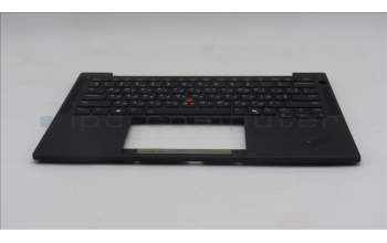 Lenovo 5M11S15780 C-Cover with keyboard, Ukraine, Black, Backlight, WWAN, US