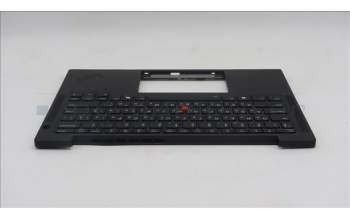 Lenovo 5M11S15780 C-Cover with keyboard, Ukraine, Black, Backlight, WWAN, US
