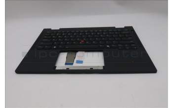 Lenovo 5M11S15889 C-Cover with keyboard, English, Black, Backlight, US