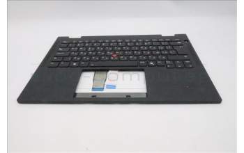 Lenovo 5M11S16021 C-Cover with keyboard, Bulgarian, Black, Backlight, WWAN, UK