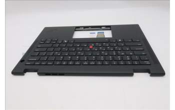 Lenovo 5M11S16061 C-Cover with keyboard, Greek, Black, Backlight, WWAN, US