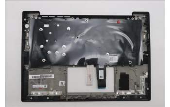 Lenovo 5M11S16309 C-Cover with keyboard, Belgian, Black, Backlight, WWAN, UK