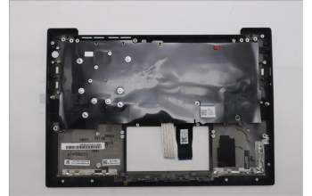 Lenovo 5M11S16331 C-Cover with keyboard, Danish, Black, Backlight, WWAN, UK