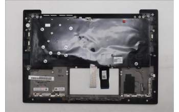 Lenovo 5M11S16343 C-Cover with keyboard, US English Euro, Black, Backlight, WWAN, US