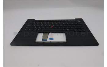 Lenovo 5M11S16361 C-Cover with keyboard, Hebrew, Black, Backlight, WWAN, US