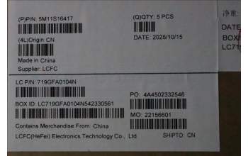 Lenovo 5M11S16417 C-Cover with keyboard, Switzerland, Black, Backlight, WWAN, UK