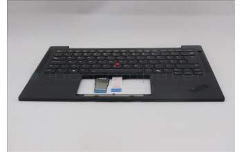 Lenovo 5M11S16439 C-Cover with keyboard, UK English, Black, Backlight, WWAN, UK