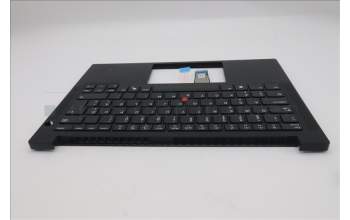 Lenovo 5M11S26818 C-Cover with keyboard, Estonian, Black, UK