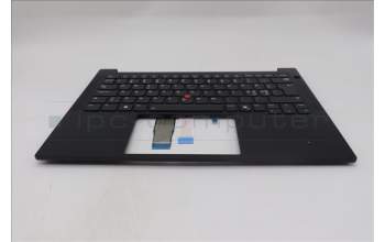 Lenovo 5M11S26894 C-Cover with keyboard, Nordic, Black, Backlight, UK