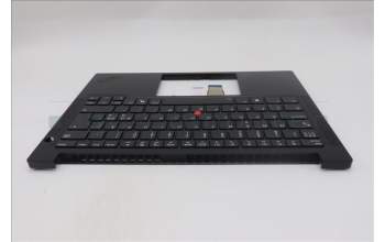 Lenovo 5M11S26894 C-Cover with keyboard, Nordic, Black, Backlight, UK