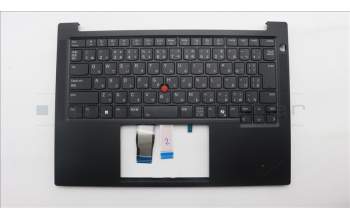 Lenovo 5M11S26921 C-Cover with keyboard, Japanese, Black, Backlight, JP