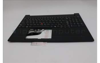 Lenovo 5M11S26977 C-Cover with keyboard, Arabic, Black, US