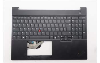 Lenovo 5M11S26984 C-Cover with keyboard, French, Black, US