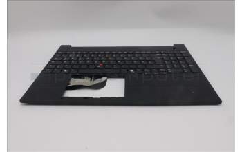 Lenovo 5M11S26986 C-Cover with keyboard, German, Black, UK