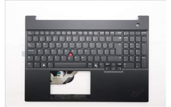 Lenovo 5M11S26999 C-Cover with keyboard, Portuguese, Black, UK