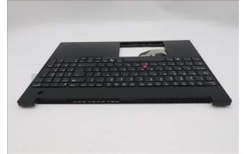 Lenovo 5M11S26999 C-Cover with keyboard, Portuguese, Black, UK