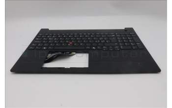 Lenovo 5M11S27011 C-Cover with keyboard, Switzerland, Black, UK