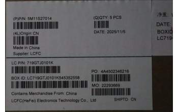 Lenovo 5M11S27014 C-Cover with keyboard, UK English, Black, UK