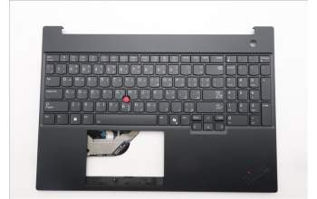 Lenovo 5M11S27047 C-Cover with keyboard, Arabic, Black, Backlight, US