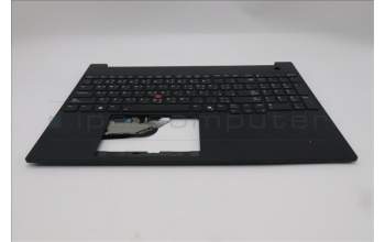 Lenovo 5M11S27047 C-Cover with keyboard, Arabic, Black, Backlight, US