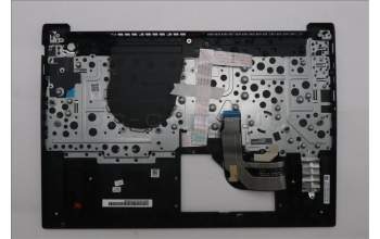 Lenovo 5M11S27051 C-Cover with keyboard, Belgian, Black, Backlight, UK