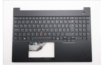Lenovo 5M11S27068 C-Cover with keyboard, Hungarian, Black, Backlight, UK