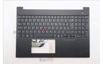 Lenovo 5M11S27099 C-Cover with keyboard, Switzerland, Black, Backlight, UK