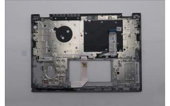 Lenovo 5M11S30310 C-Cover with keyboard, Switzerland, Luna Grey, Non-Backlight, No World Face Camera, Heat Staking, UK