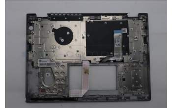 Lenovo 5M11S30319 C-Cover with keyboard, UK English, Luna Grey, Non-Backlight, No World Face Camera, Heat Staking, UK