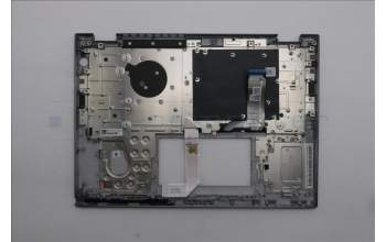 Lenovo 5M11S30337 C-Cover with keyboard, Czech Slovakian, Luna Grey, Backlight, No World Face Camera, Heat Staking, UK