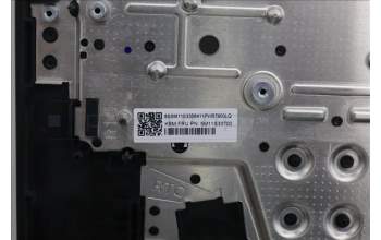 Lenovo 5M11S33700 C-Cover with keyboard, French, Black, Backlight, Heat Staking, US