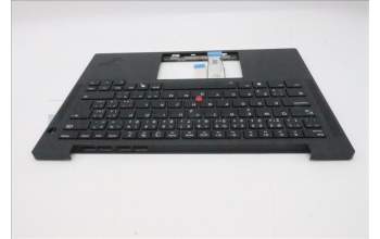 Lenovo 5M11S33788 C-Cover with keyboard, Czech Slovakian, Black, Backlight, UK