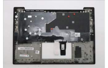 Lenovo 5M11S37340 C-Cover with keyboard, Portuguese, Black, Backlight, UK