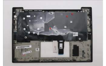 Lenovo 5M11S37393 C-Cover with keyboard, Swedish/Finnish, Black, Backlight, UK