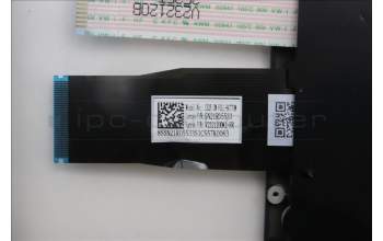 Lenovo 5M11S37574 C-Cover with keyboard, French, Black, Backlight, WWAN, US