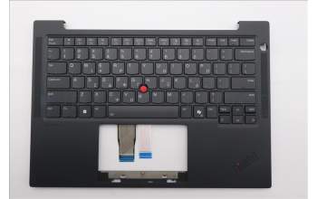 Lenovo 5M11S37599 C-Cover with keyboard, Greek, Black, Backlight, WWAN, US
