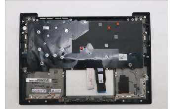 Lenovo 5M11S37624 C-Cover with keyboard, Icelandic, Black, Backlight, WWAN, UK
