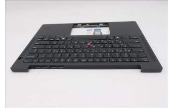 Lenovo 5M11S37651 C-Cover with keyboard, Korean, Black, Backlight, WWAN, US