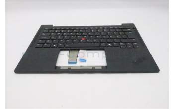Lenovo 5M11S37666 C-Cover with keyboard, Norwegian, Black, Backlight, WWAN, UK