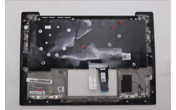 Lenovo 5M11S37674 C-Cover with keyboard, Nordic, Black, Backlight, WWAN, UK