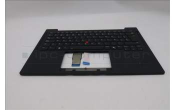 Lenovo 5M11S37707 C-Cover with keyboard, Spanish, Black, Backlight, WWAN, UK
