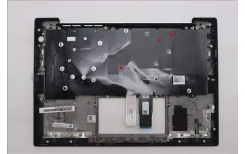 Lenovo 5M11S37715 C-Cover with keyboard, Swedish/Finnish, Black, Backlight, WWAN, UK