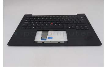 Lenovo 5M11S37765 C-Cover with keyboard, UK English, Black, Backlight, WWAN, UK