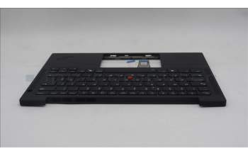 Lenovo 5M11S37772 C-Cover with keyboard, UK English, Black, Backlight, WWAN, UK