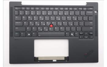 Lenovo 5M11S38019 C-Cover with keyboard, Greek, Black, Backlight, US