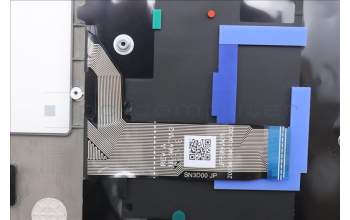 Lenovo 5M11S38034 C-Cover with keyboard, Japanese, Black, Backlight, JP