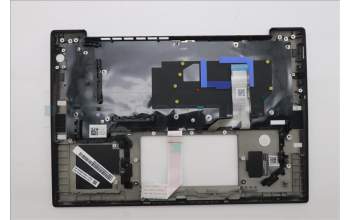 Lenovo 5M11S38049 C-Cover with keyboard, Nordic, Black, Backlight, UK